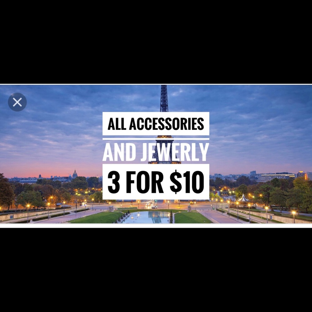 Accessories and jewelry 3 for$10